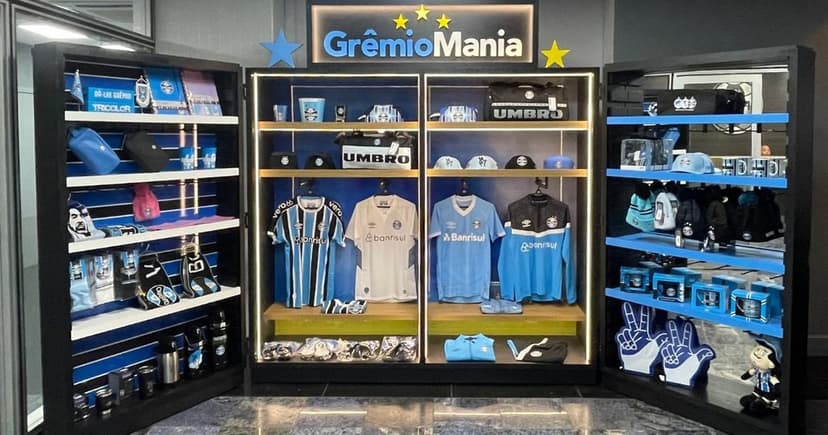 Grêmio lança loja semelhante a um "armário", que custa R$ 49,9 mil | GZH